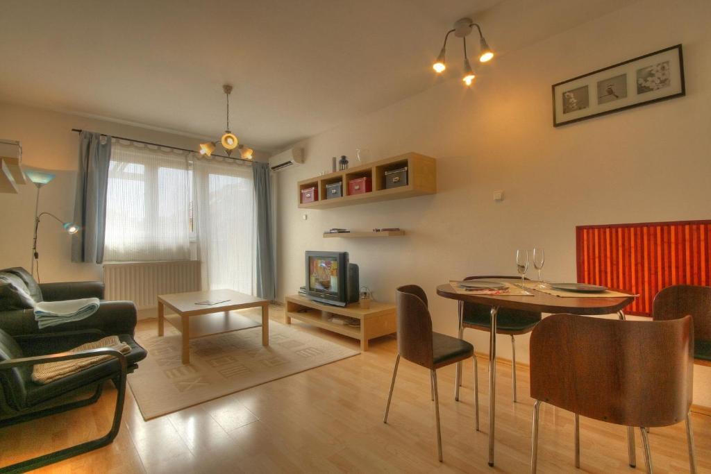 Apartment Budapest Peace Pokoj fotografie